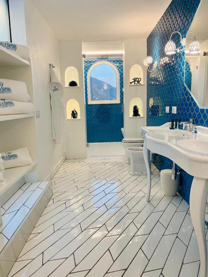 Villa Diamond Luxury Suite Позитано Экстерьер фото
