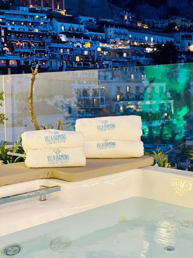 Villa Diamond Luxury Suite Позитано Экстерьер фото